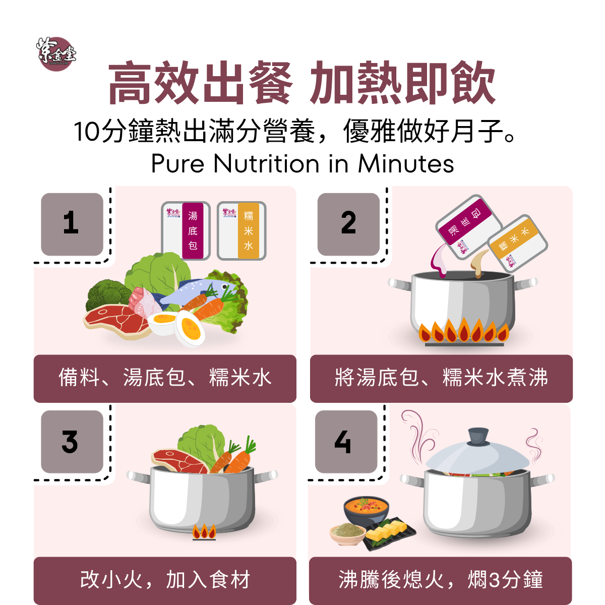 【體驗盒】漢方調理餐 Trial Pack