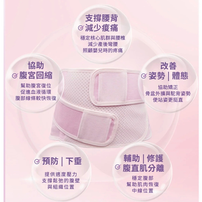 專利纖維加強型束腹帶 Postpartum Belly Band