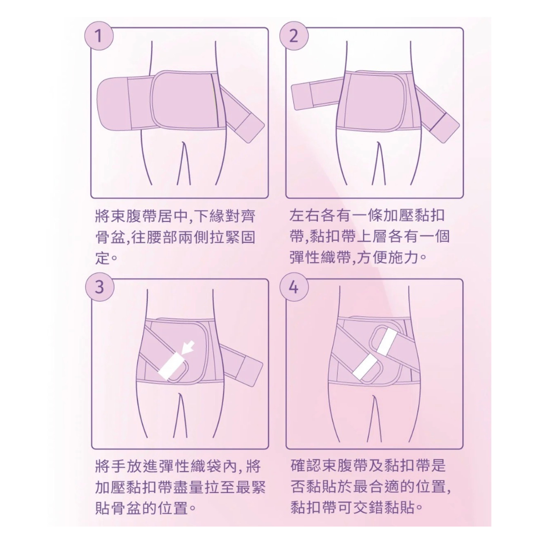專利纖維加強型束腹帶 Postpartum Belly Band