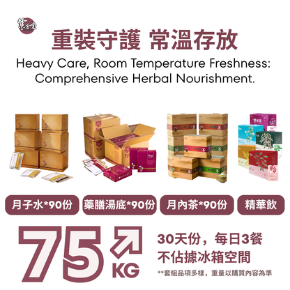 「煥盈52」52天-四階段漢方月子調理餐 - Lumi Plan (UK/EU 現貨）